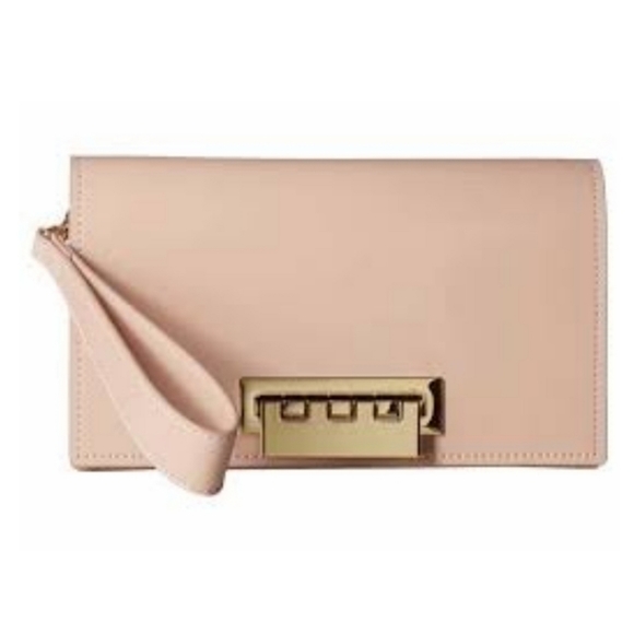 ZAC POSEN Patent Leather Wristlet